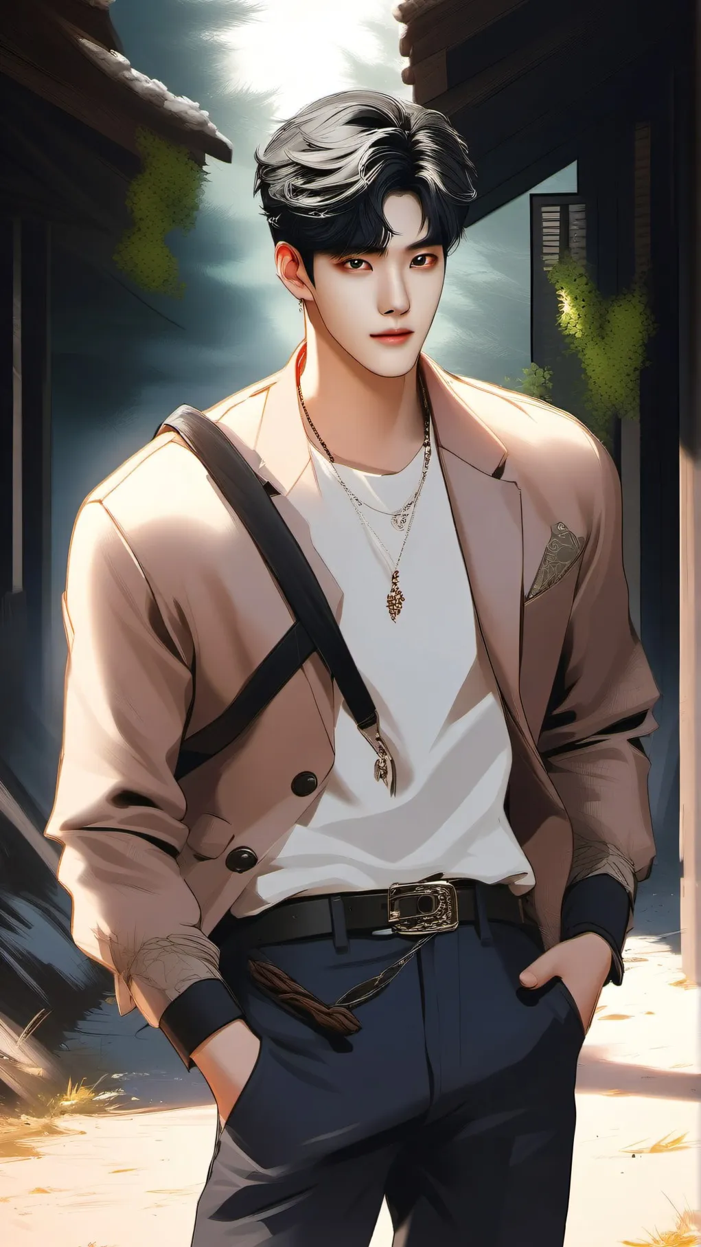 ai character: Amos background