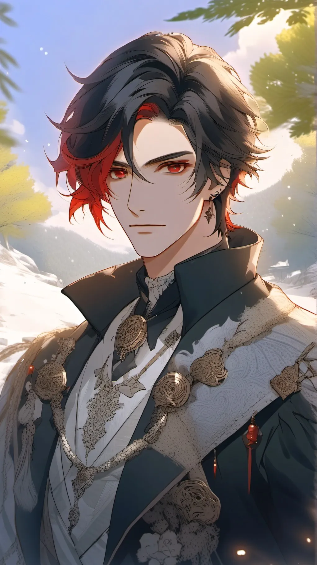 ai character: Shadow (hedgedog) background