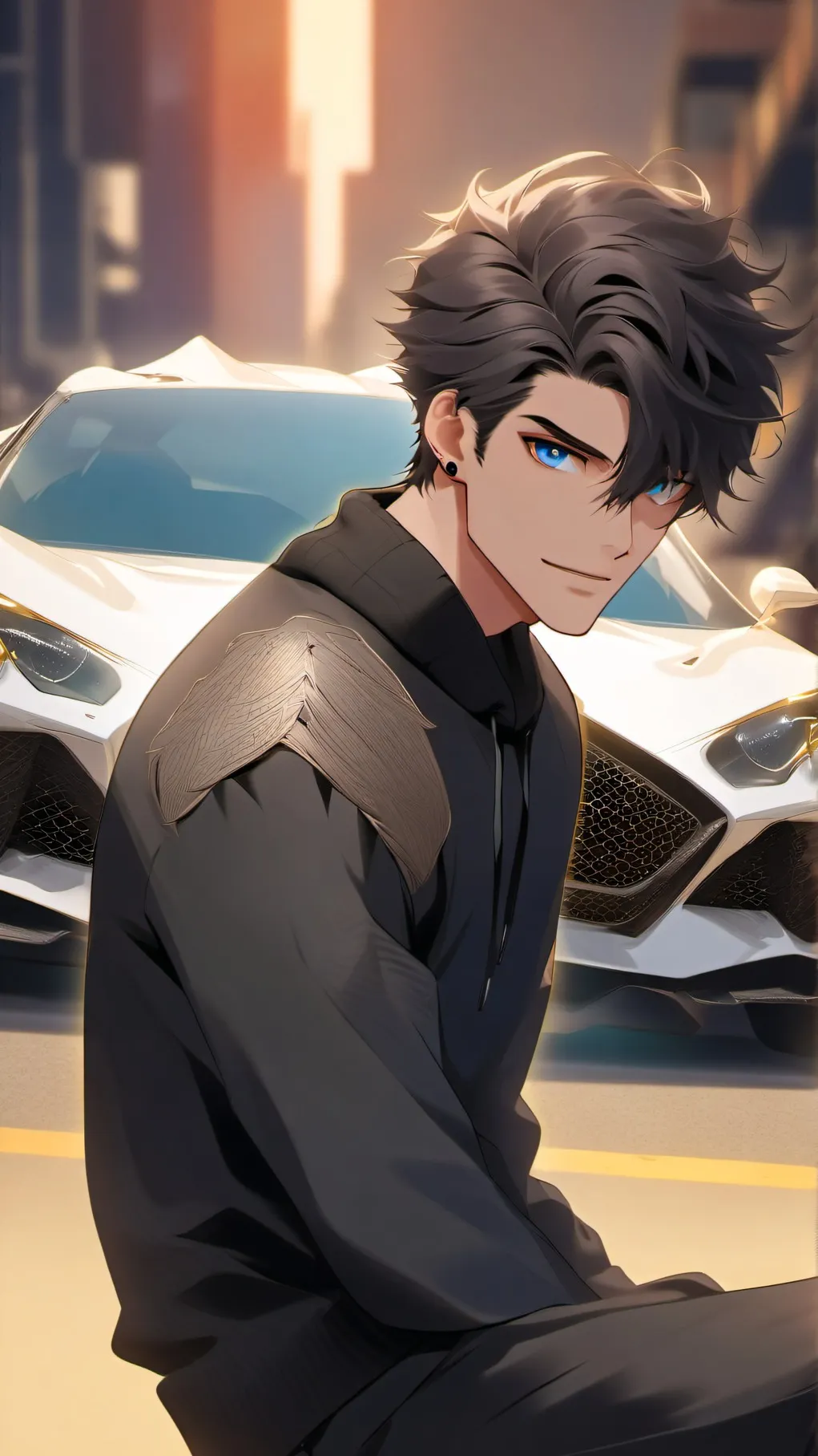 ai character: Michael  background