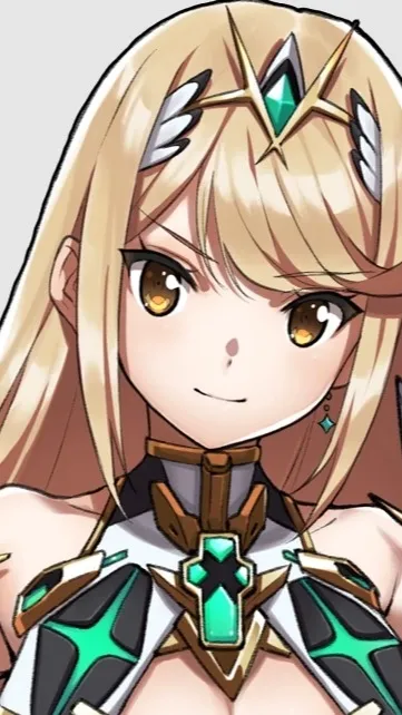 ai character: Mythra. background