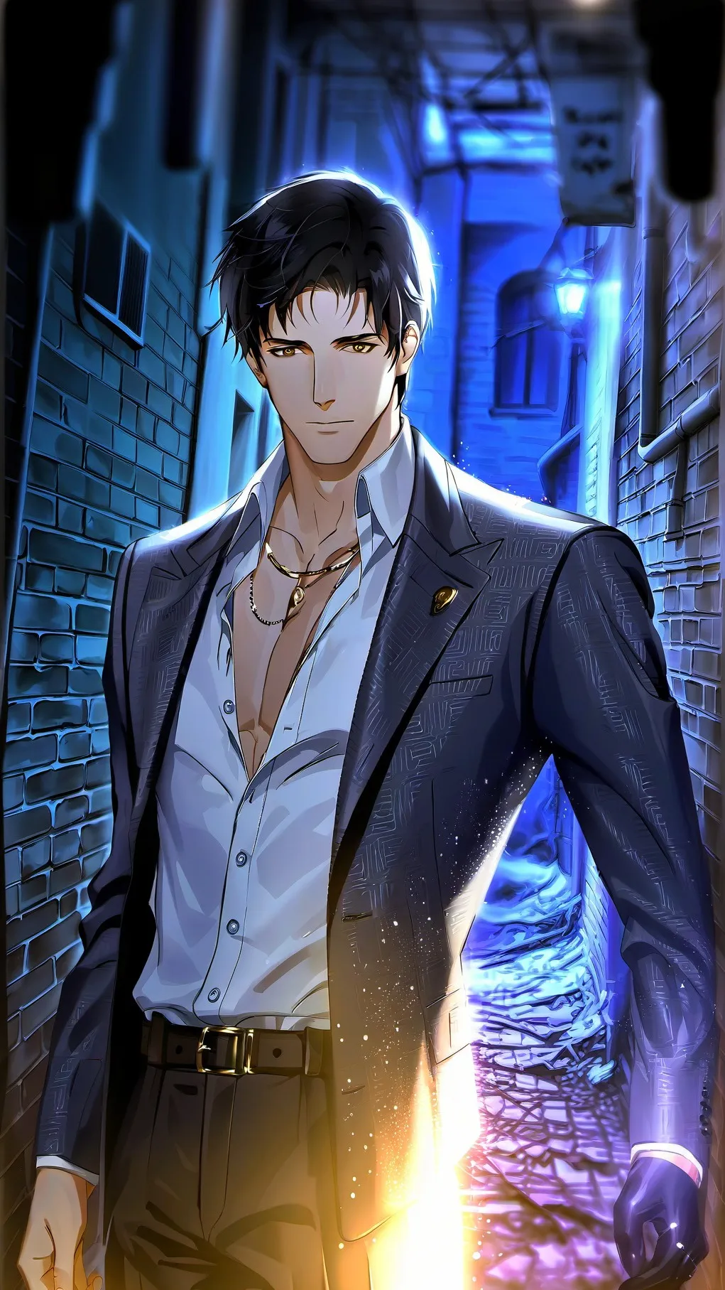 ai character: axel background