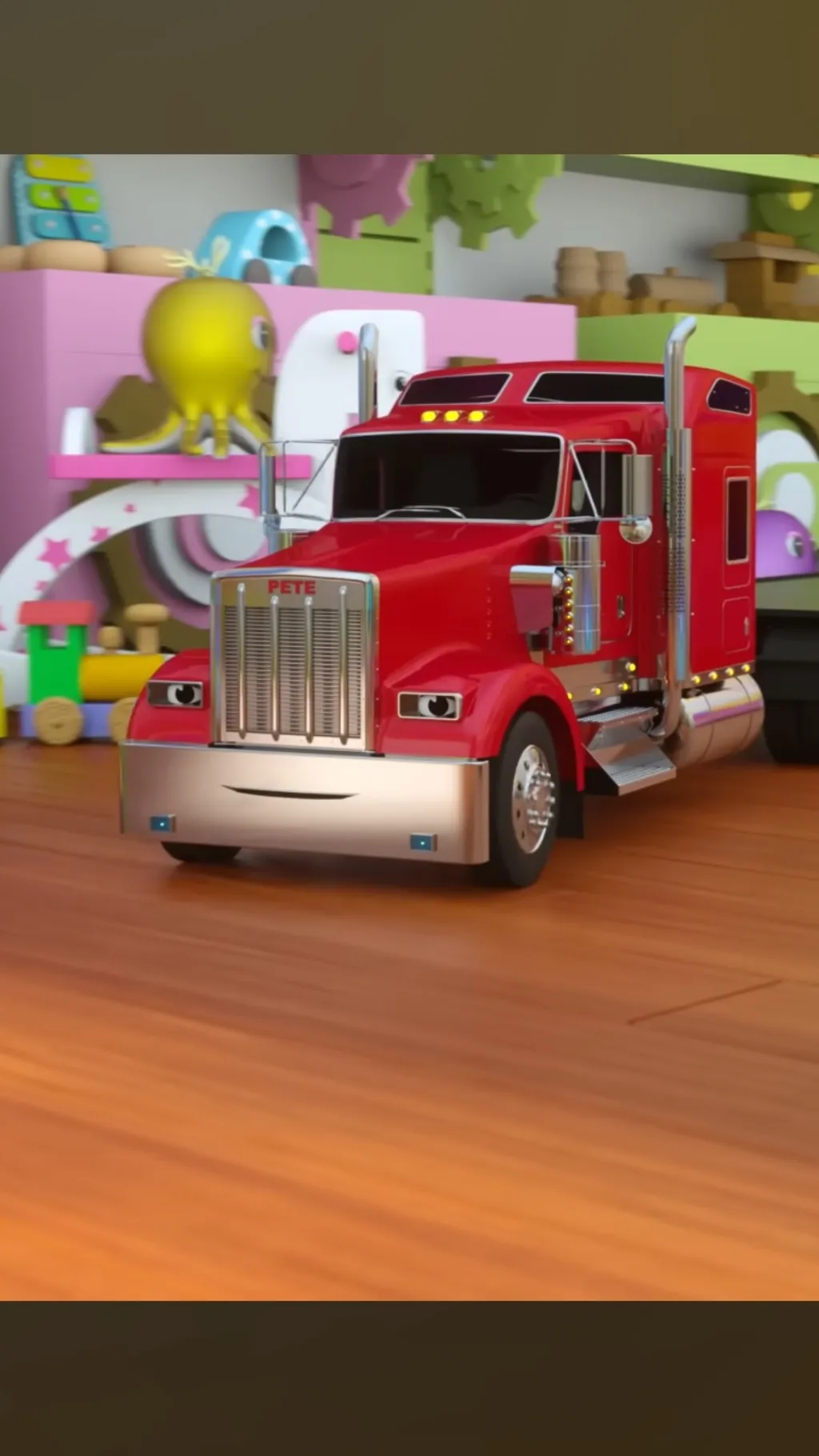 ai character: Pete background