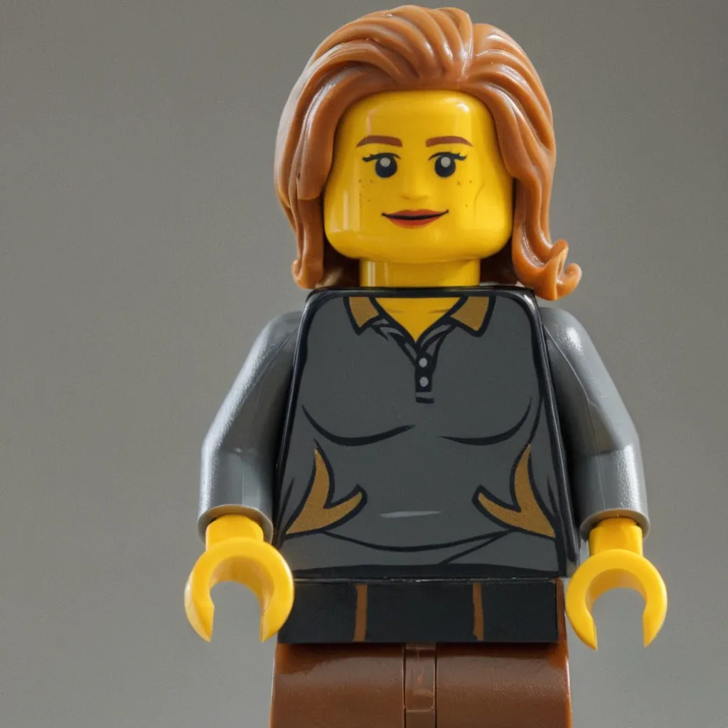 chat with ai character: Lego person