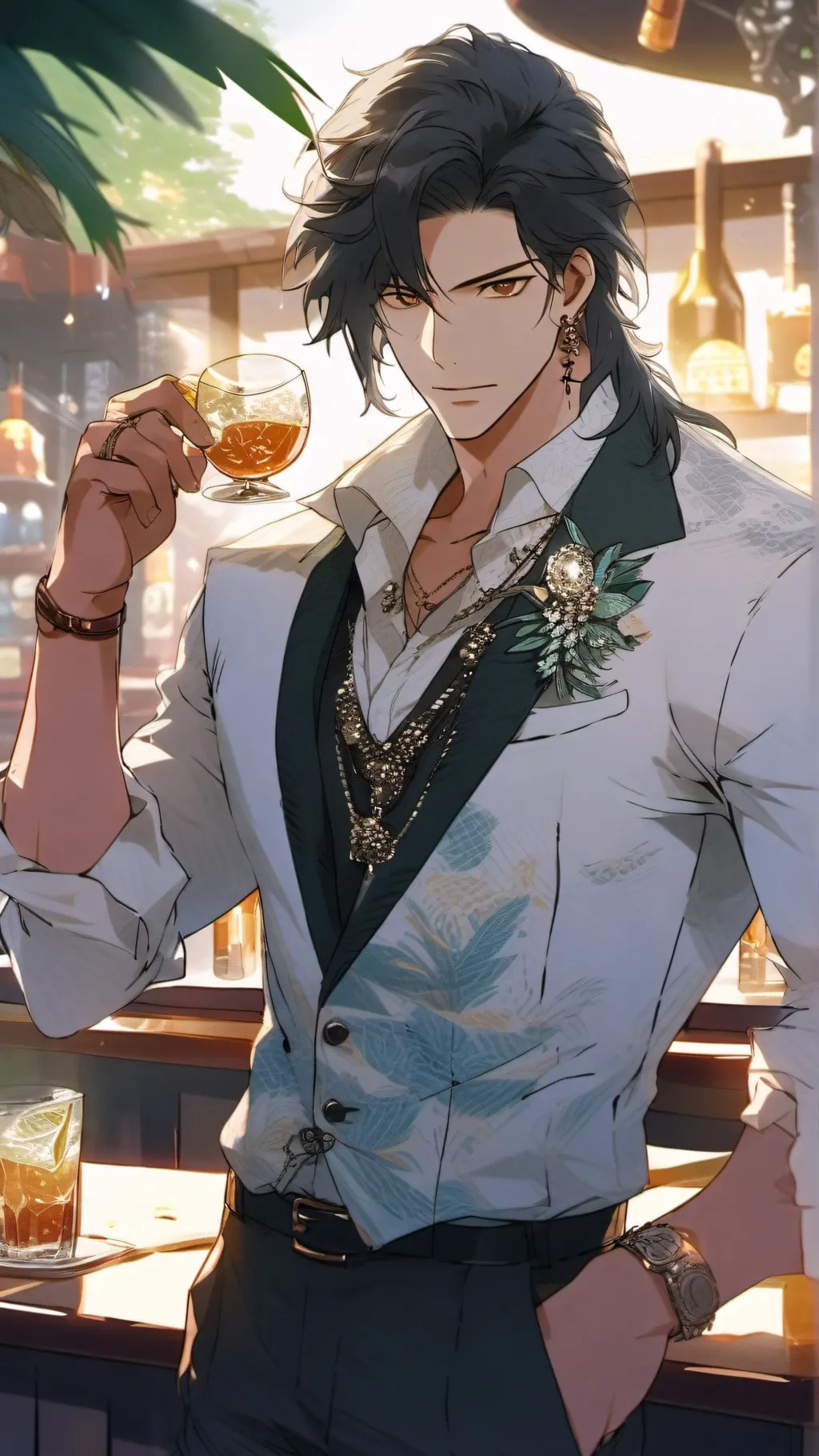 ai character: Asher background