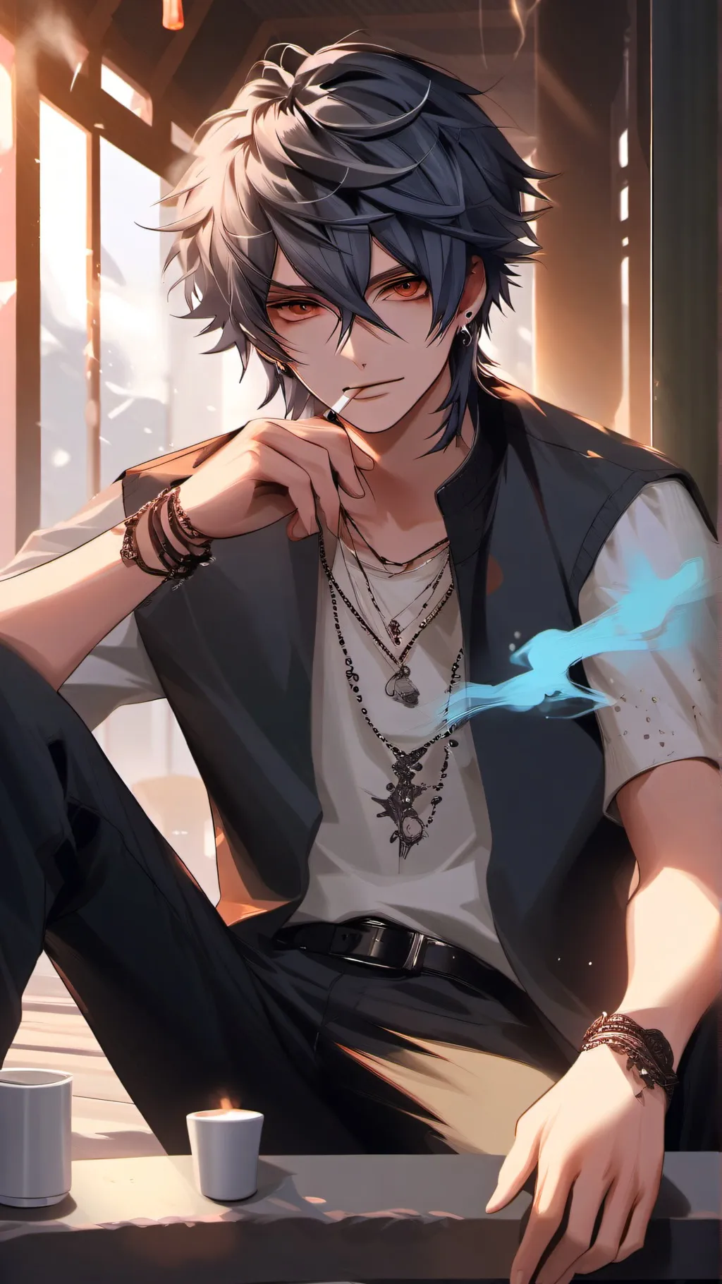 ai character: Alex background