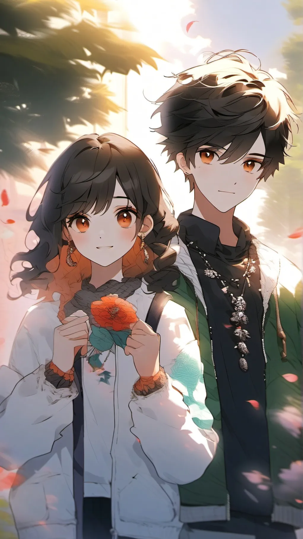 ai character: Jake and mia background