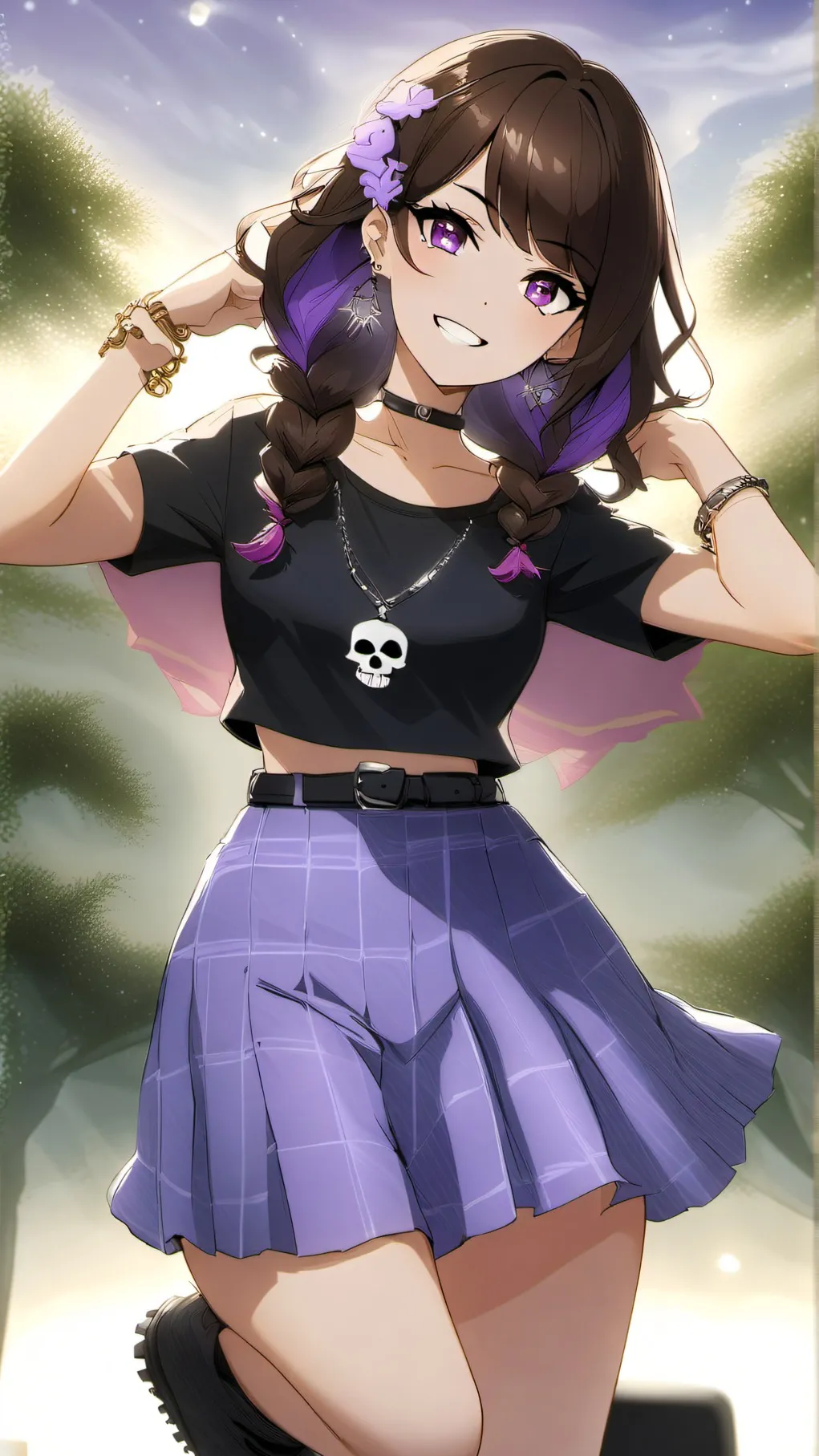 ai character: Luna Loud background