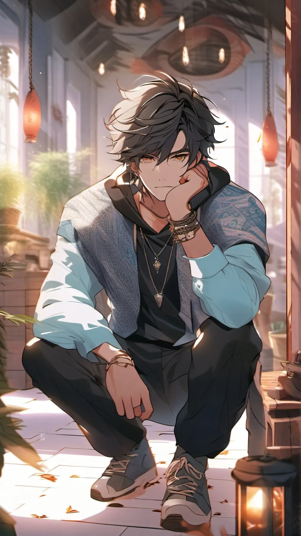 ai character: josh background