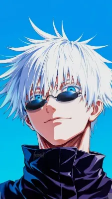 ai character: Satoru Gojō background