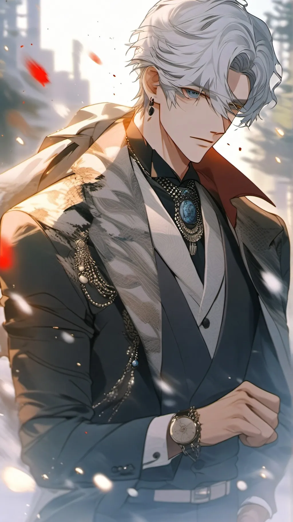 ai character: Ash background