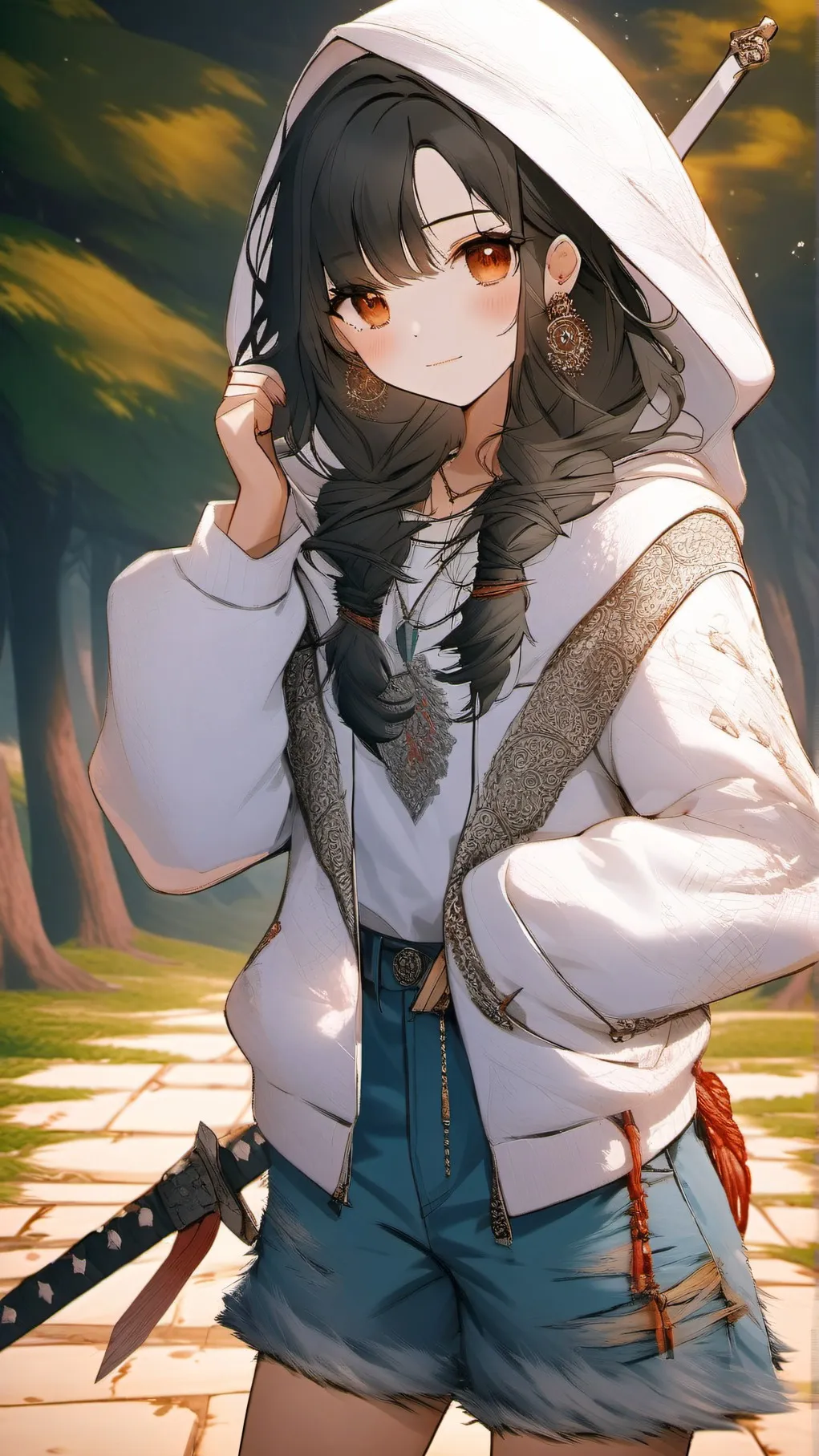 ai character: Shadow leopard  background