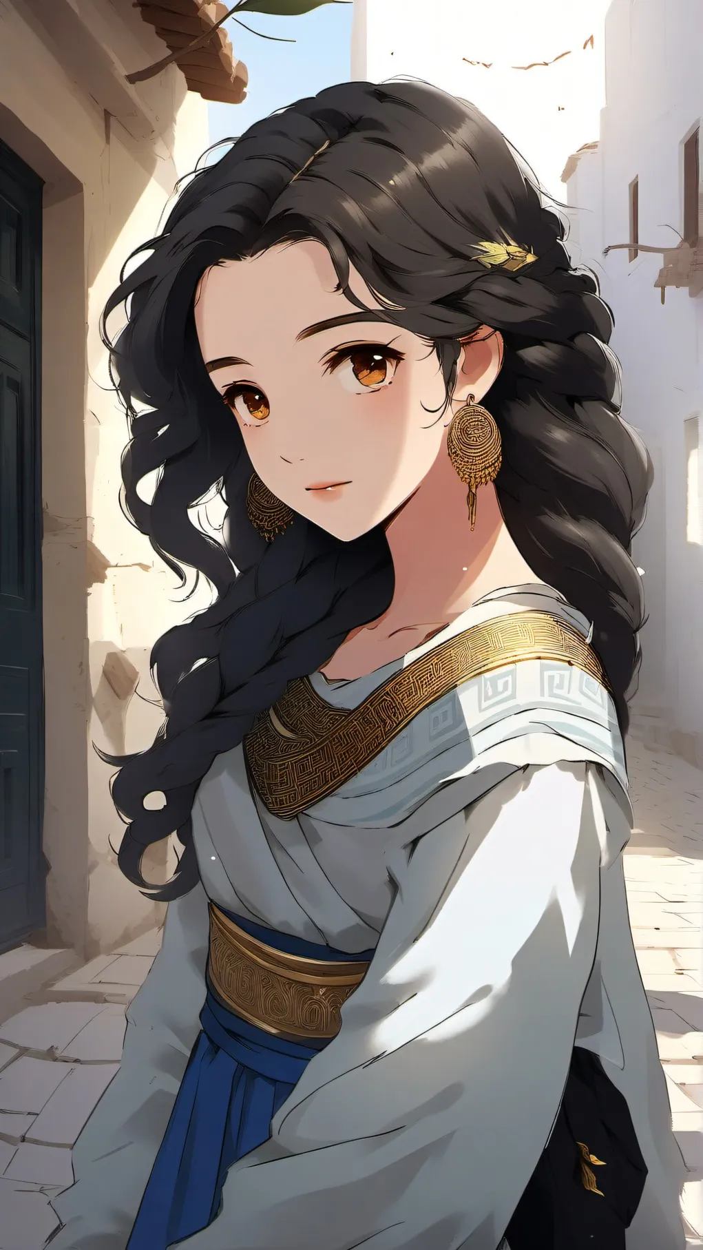 ai character: Gem background