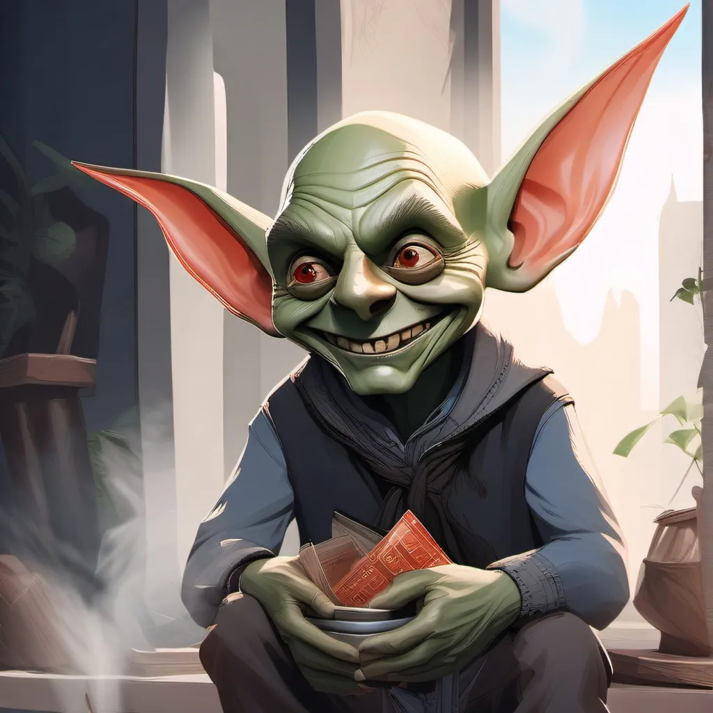 chat with ai character: a silly little guy