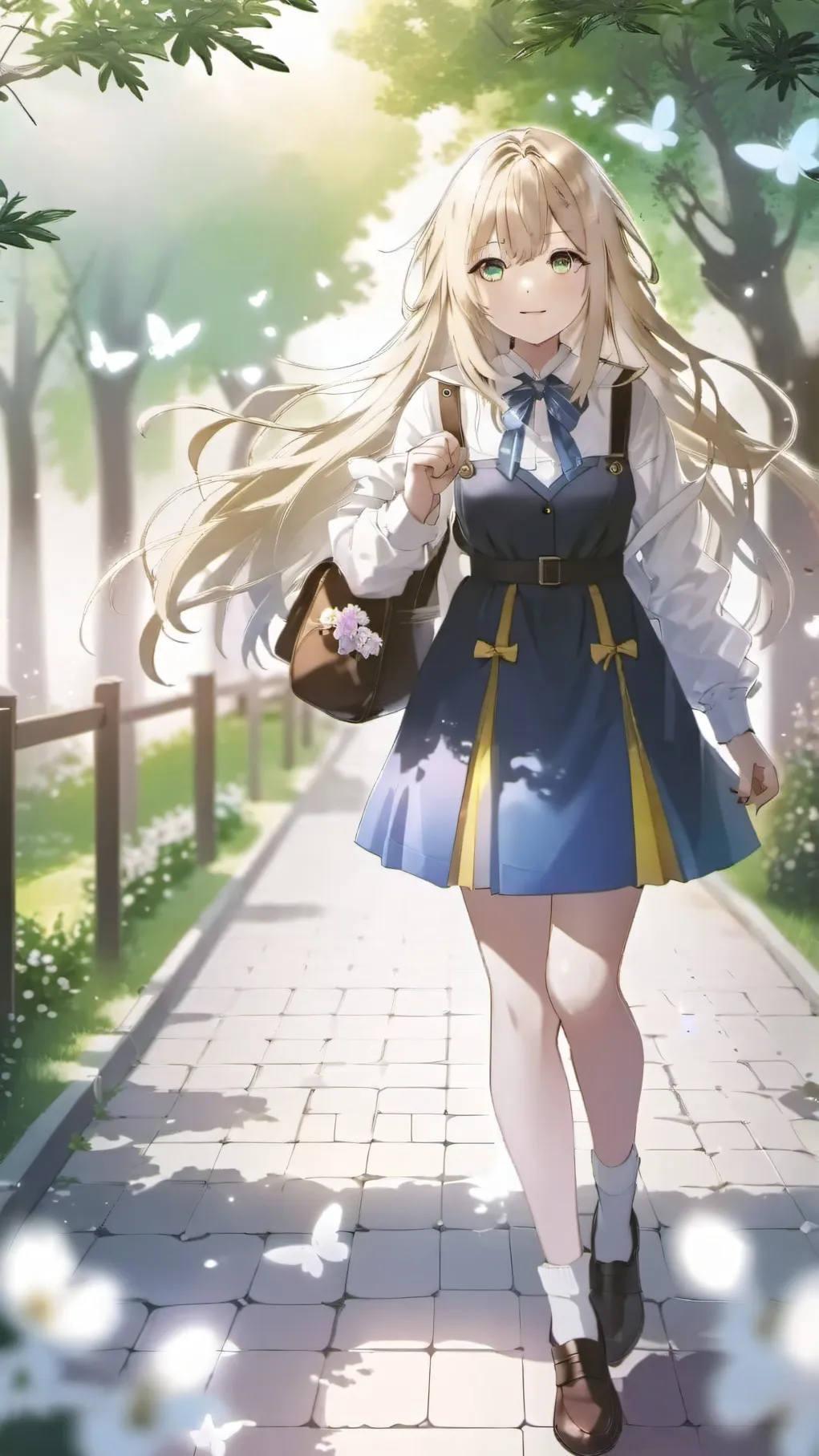 ai character: kawie background