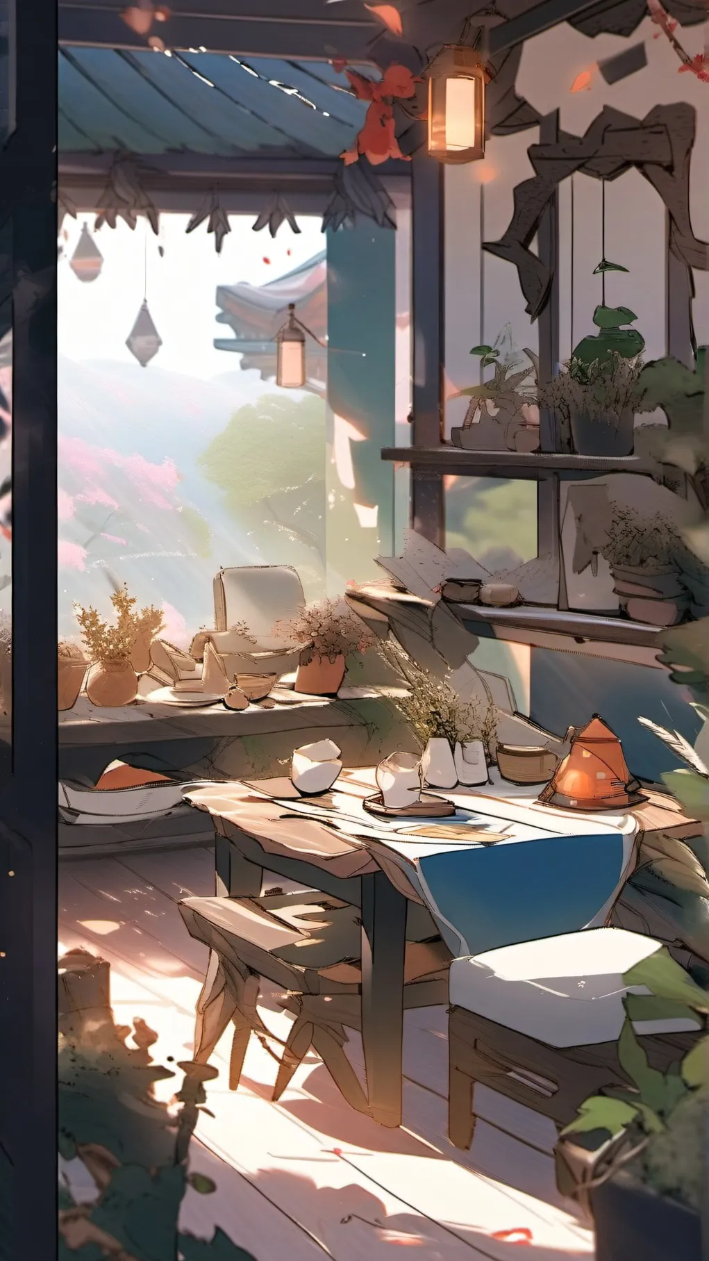 ai character: translate background