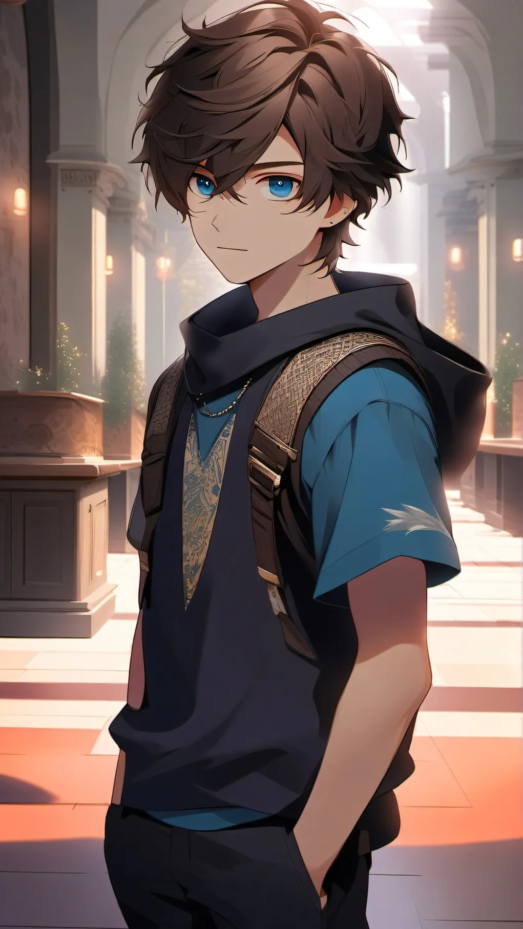 ai character: Preston James S background