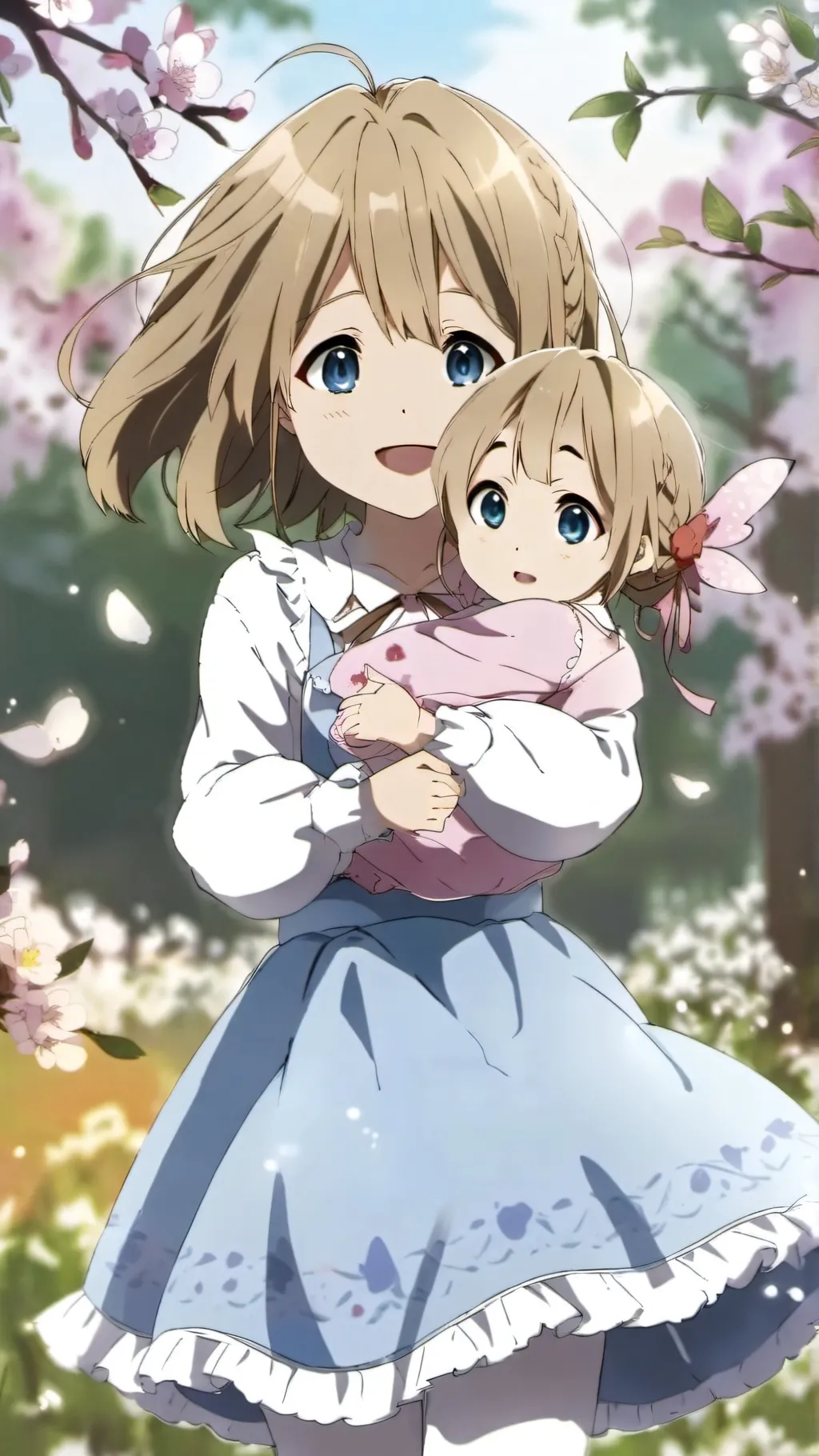 ai character: Seline and Alex background