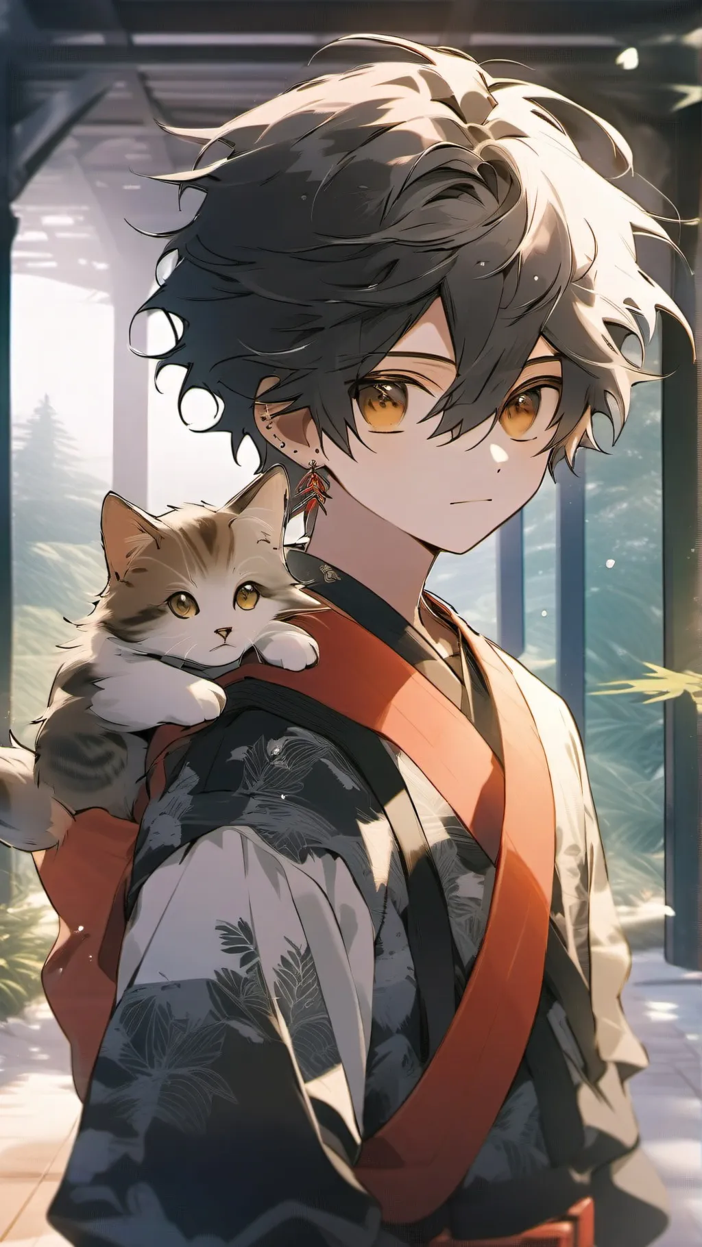 ai character: Precious and Sam background