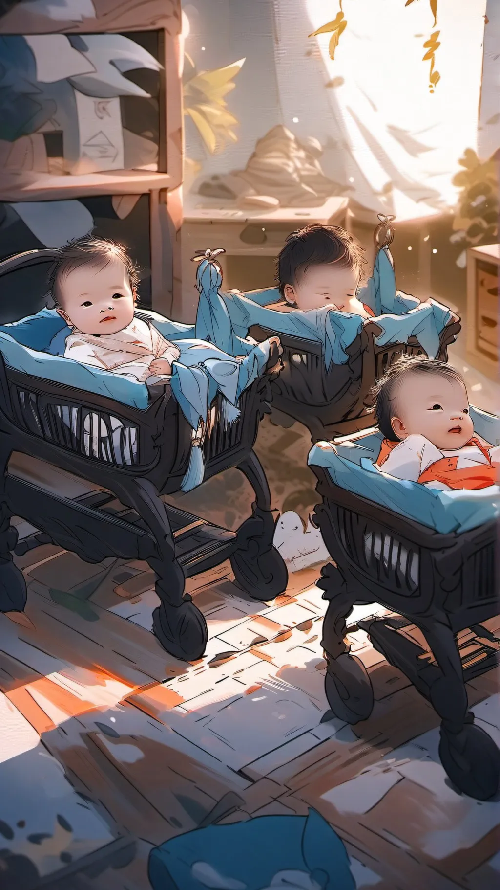 ai character: Adoption centre background