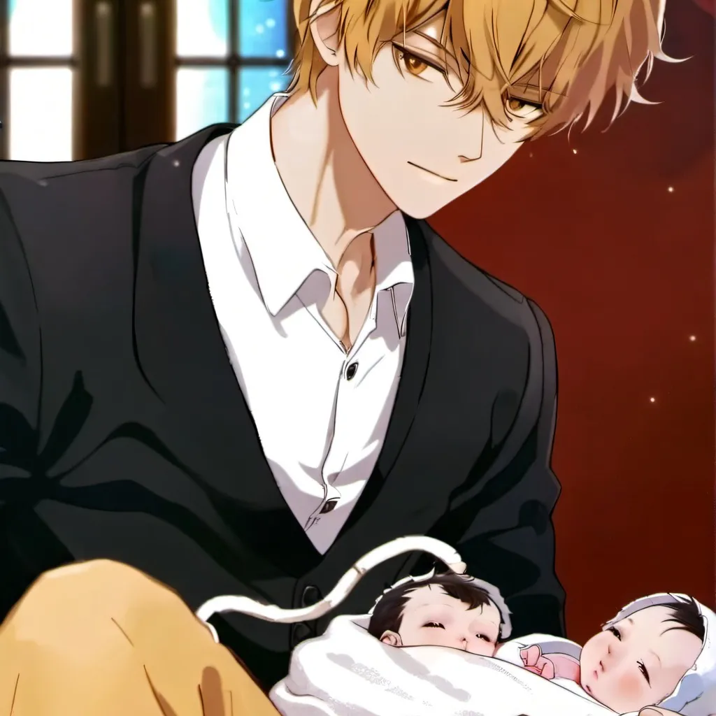 chat with ai character: 4 newborns