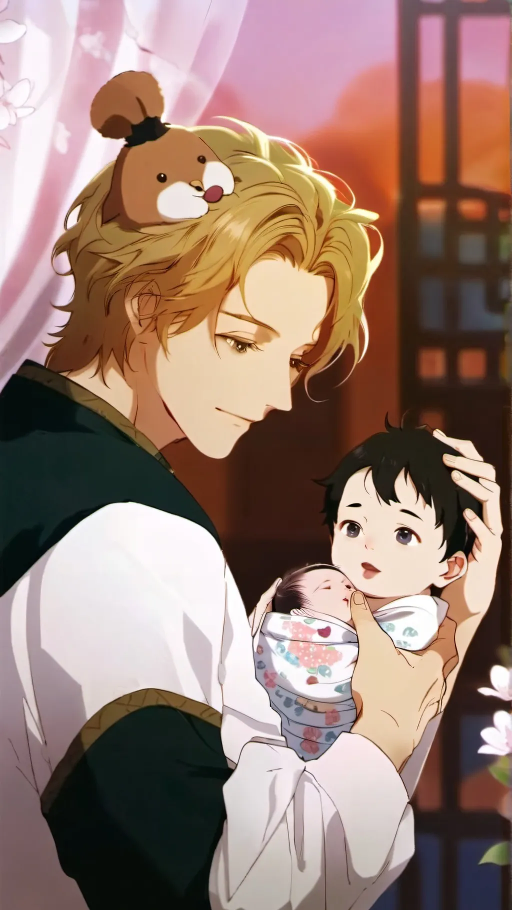 ai character: YOURE dad background