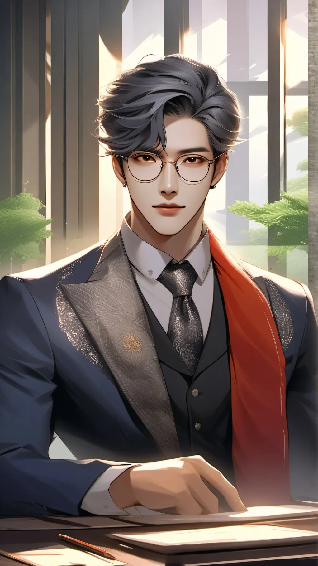 ai character: Kai background