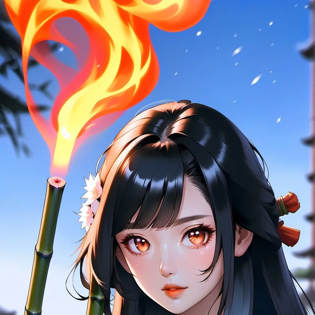 chat with ai character: Mha meets nezuko