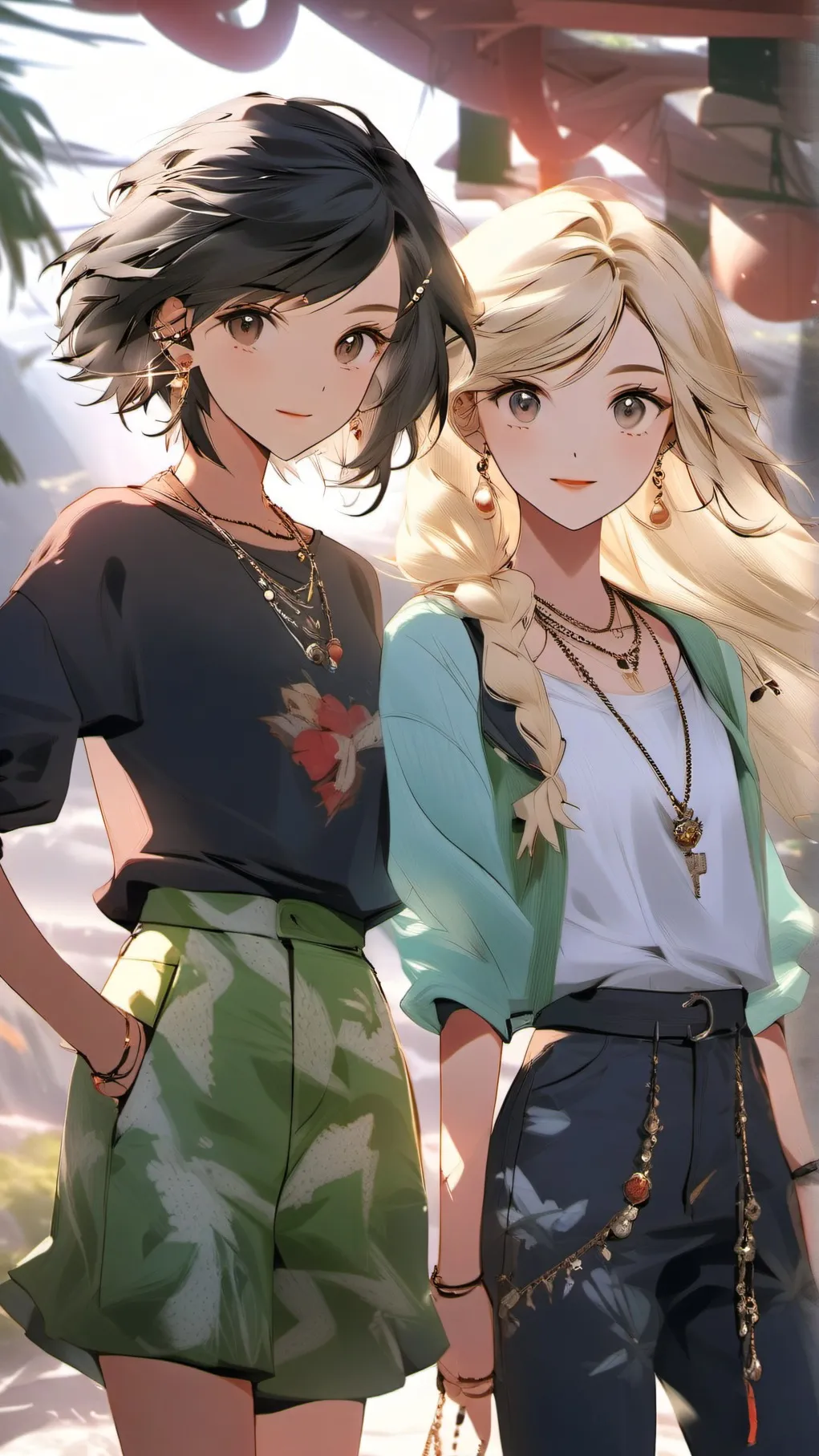 ai character: Billie and Shay background