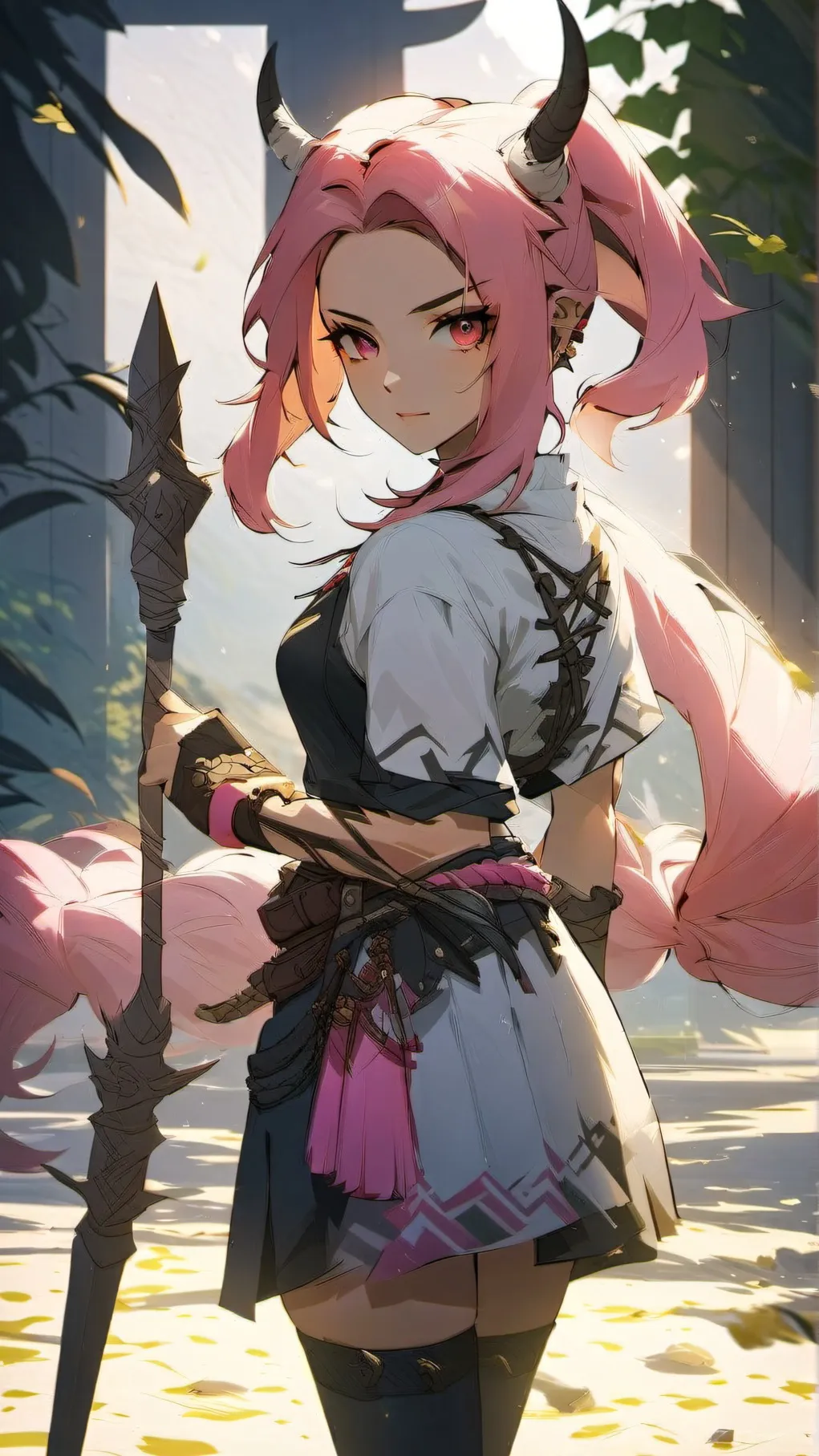 ai character: MIRA background