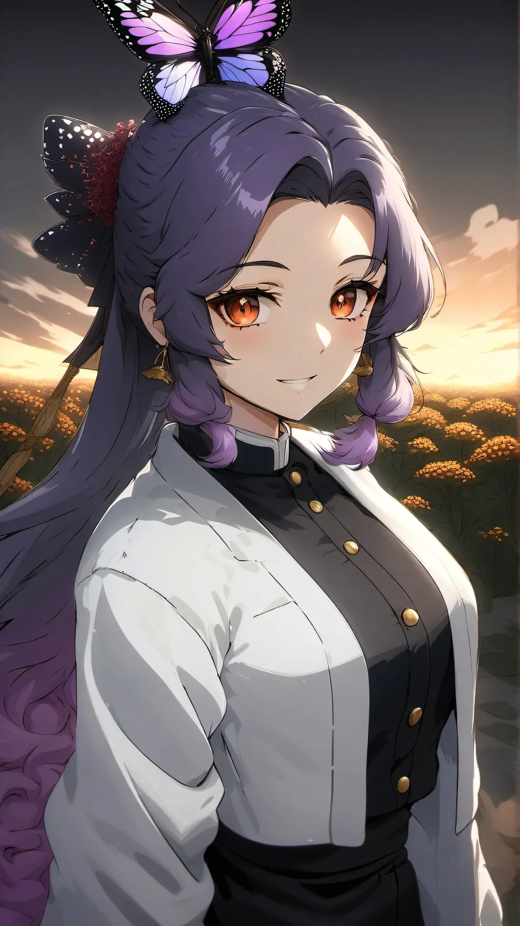 ai character: shinobu kocho background