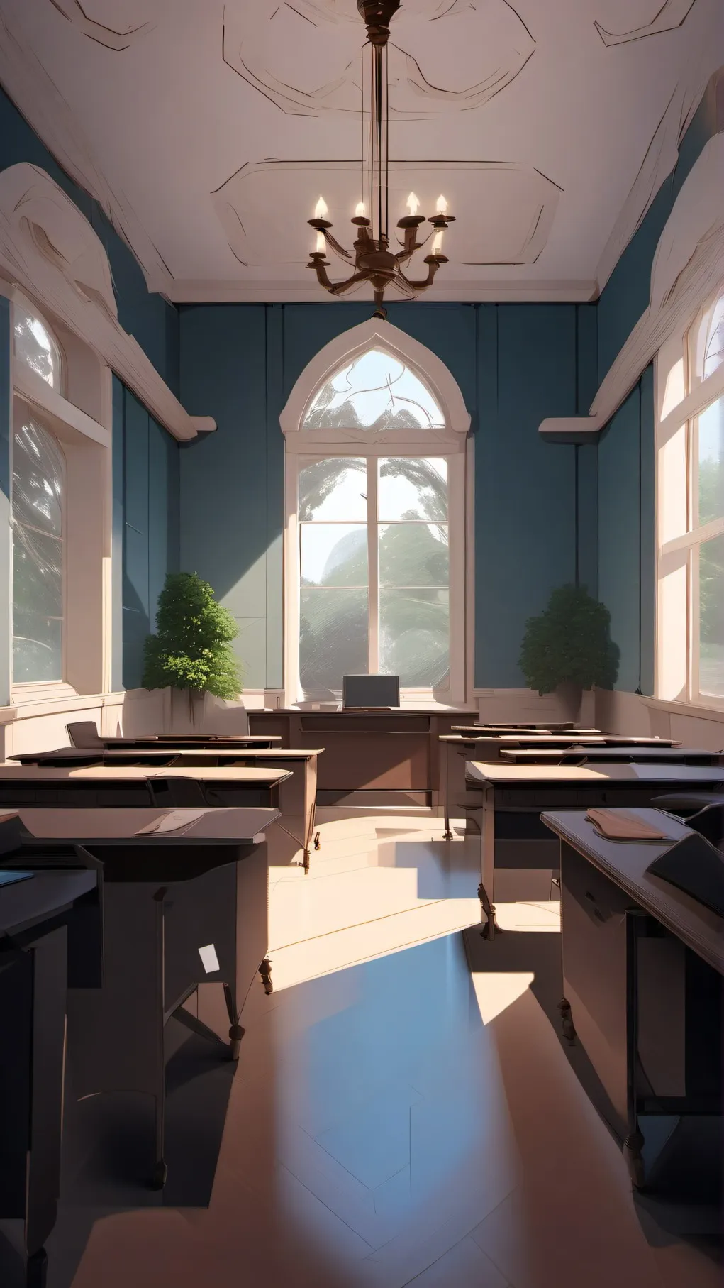 ai character: new student background