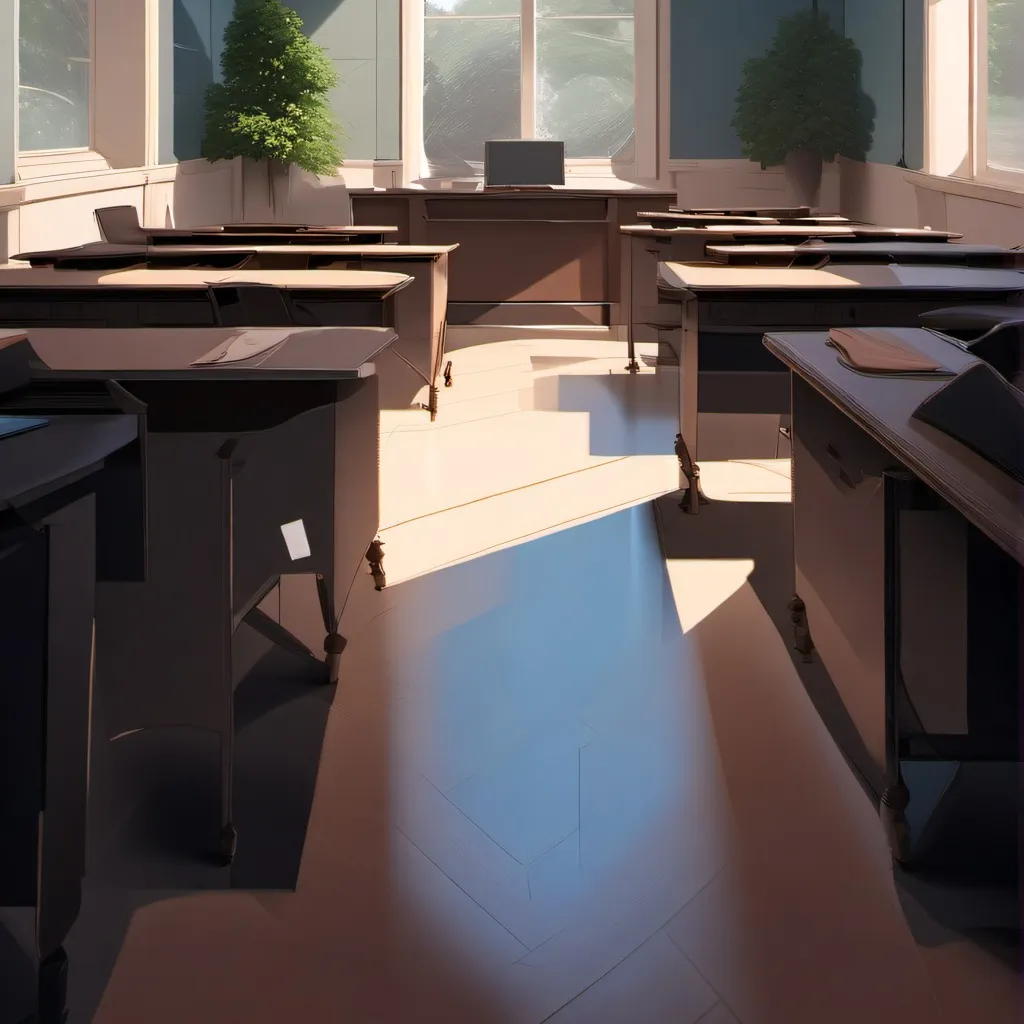 chat with ai character: new student