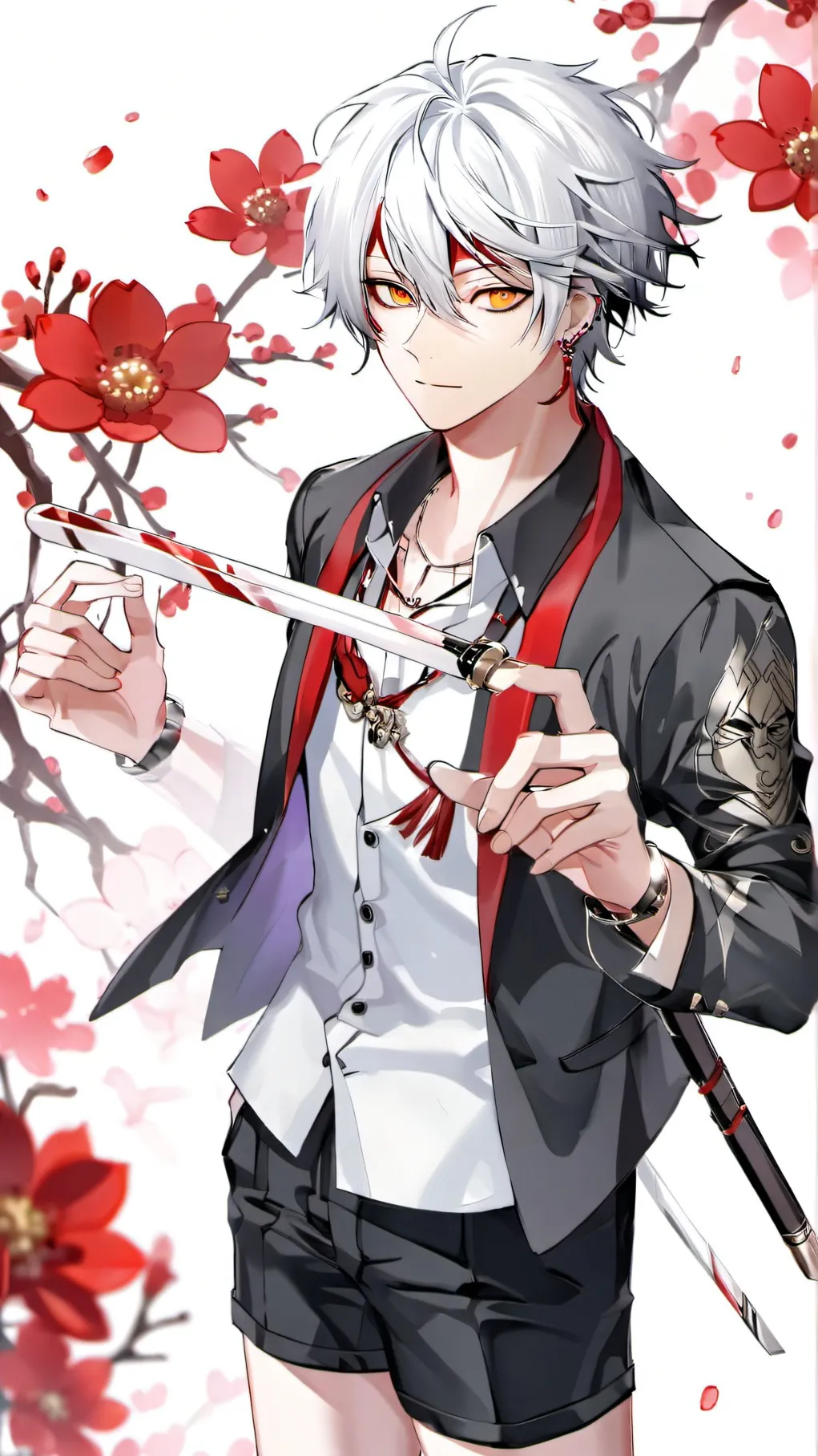 ai character: Toge Inumaki background