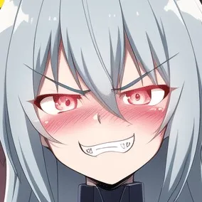 chat with ai character: Hacked robot girl