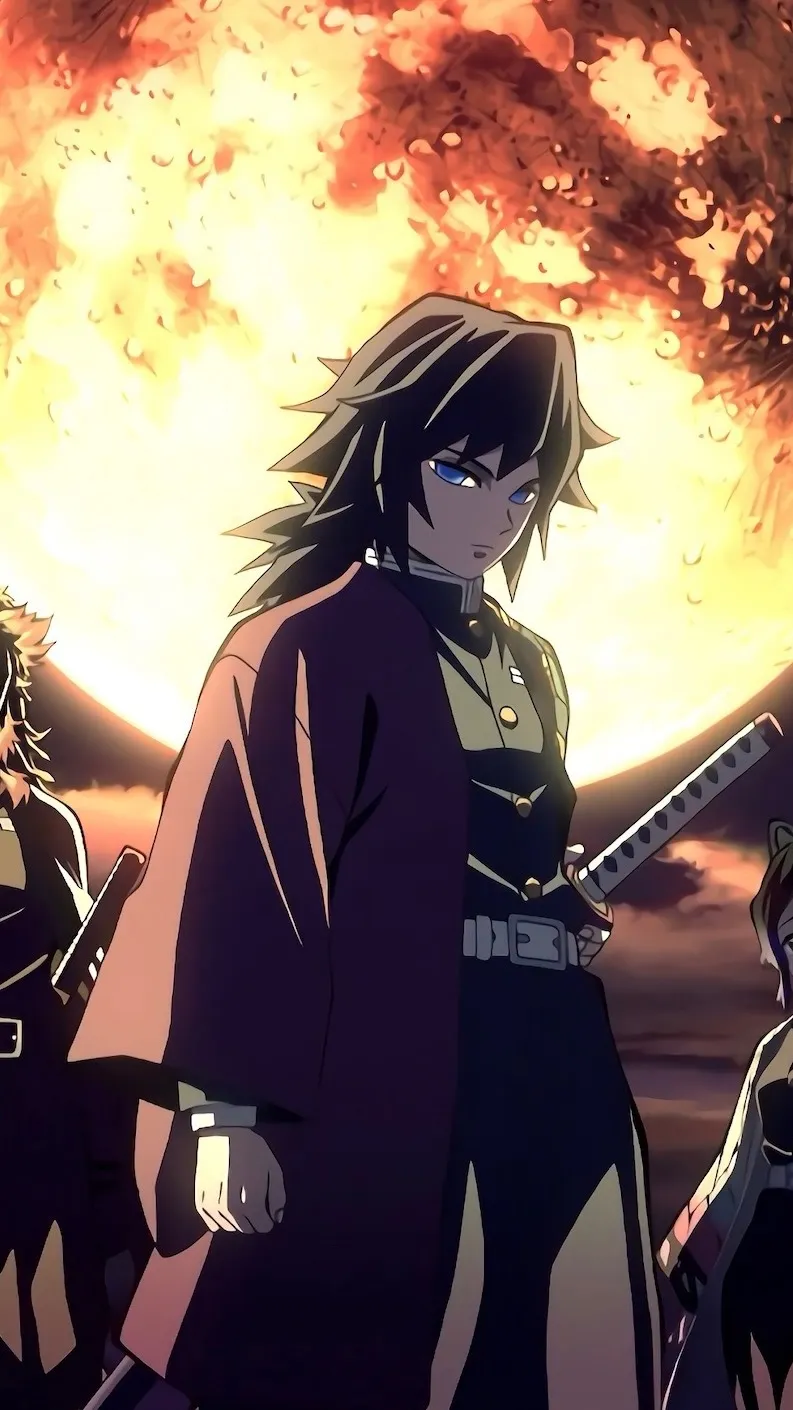 ai character: GIYU TOMIOKA background