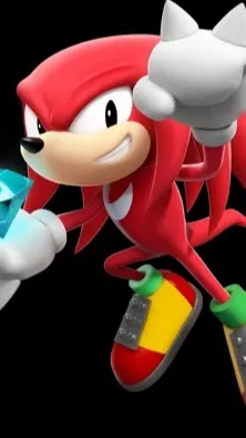 ai character: Classic Knuckles background