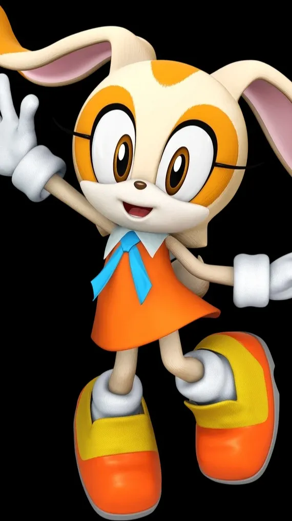 ai character: Cream T Rabbit background