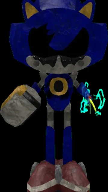 ai character: Metal Sonic EXE TD background