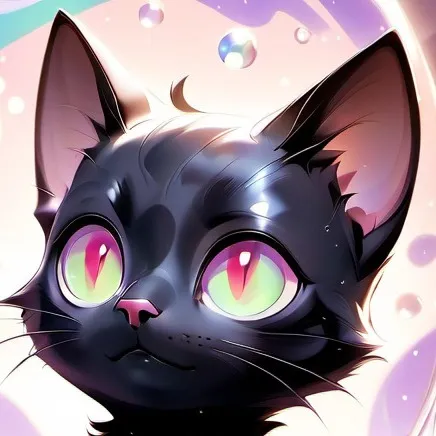 chat with ai character: Talking Black Cat