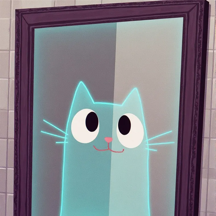 chat with ai character: Your pet cat