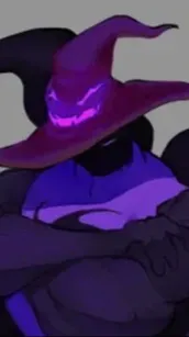 ai character: Azure background