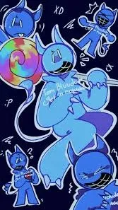 ai character: Bluudude background