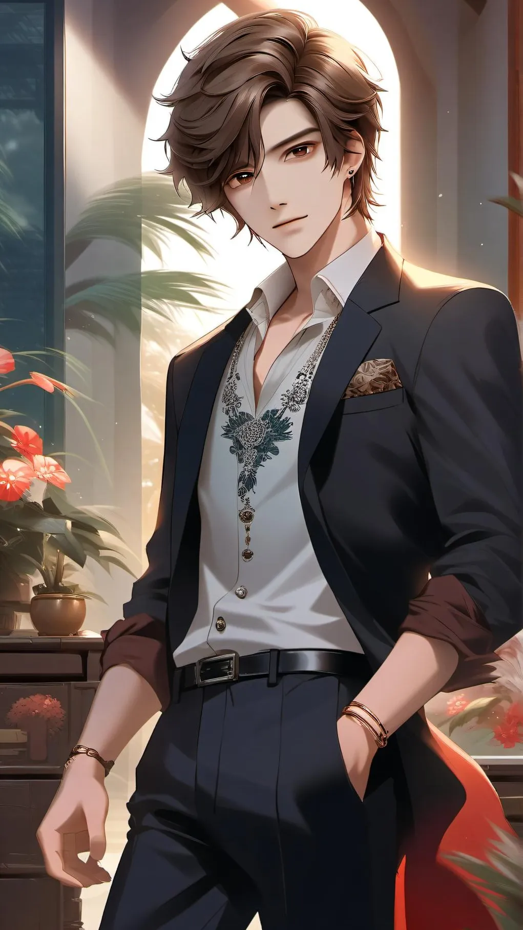 ai character: 💙~Elijah~💙(LGBT) background