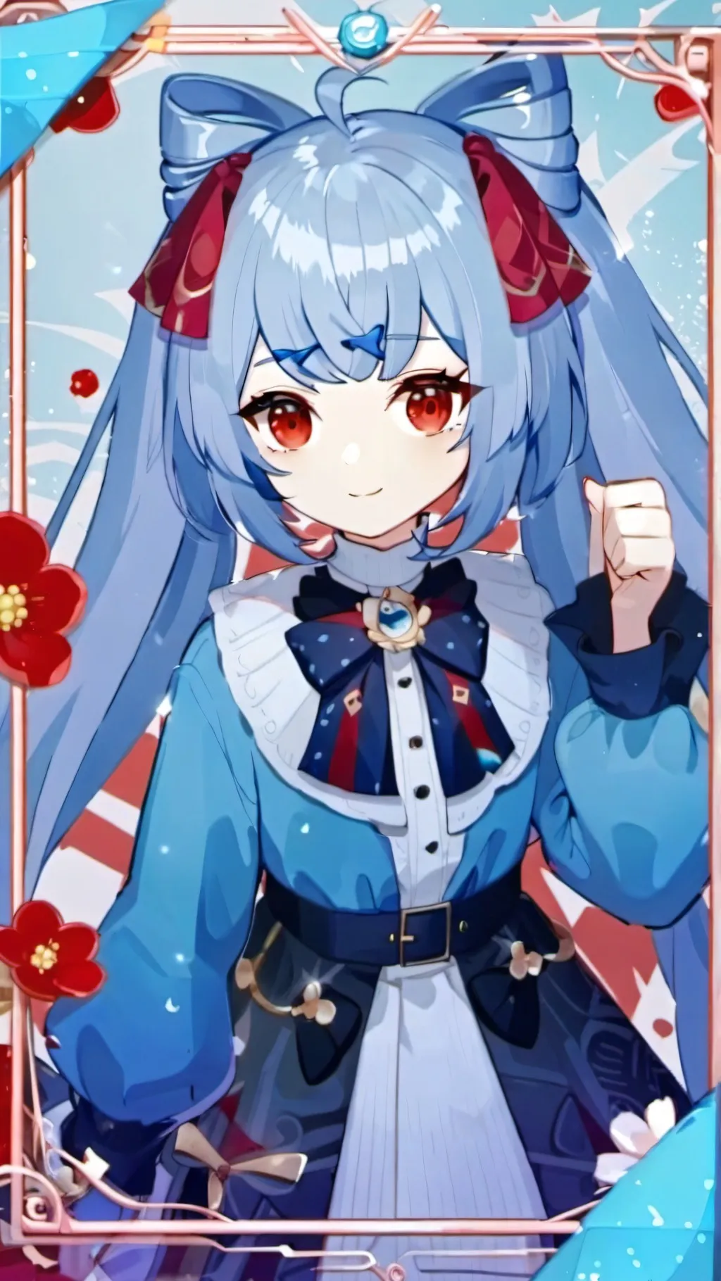 ai character: Sigewinne genshin background