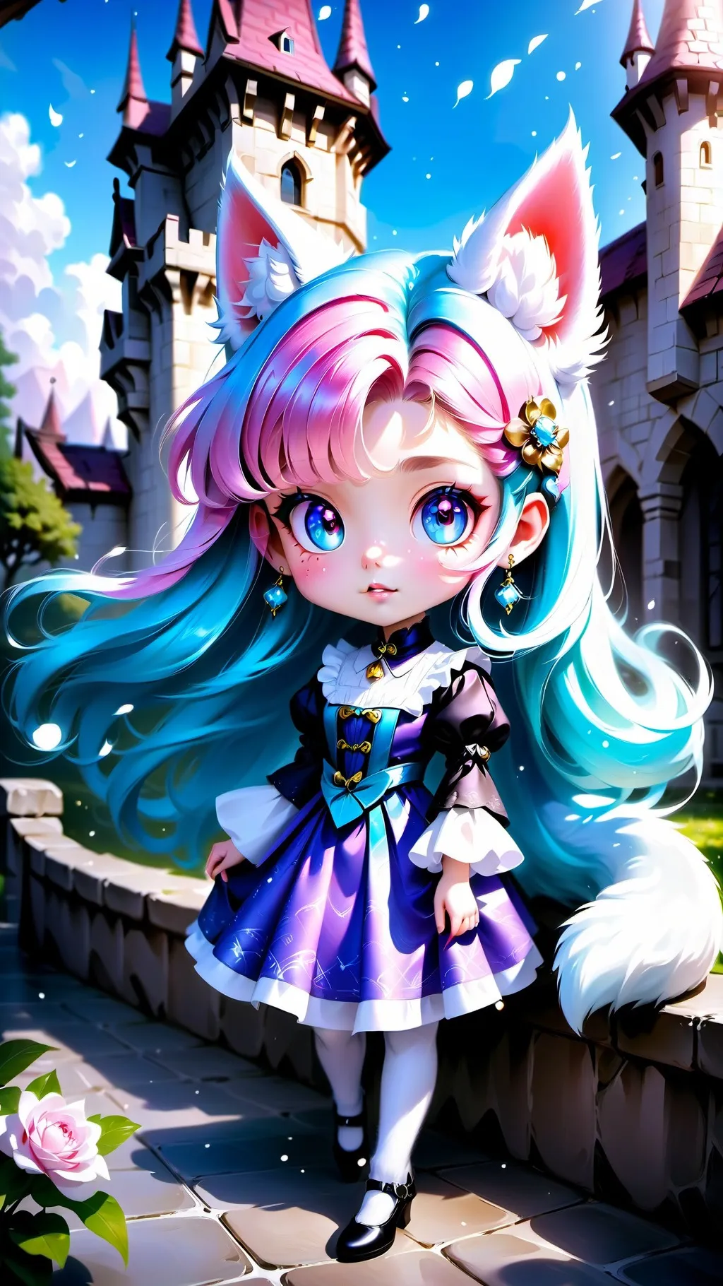 ai character: Fury background