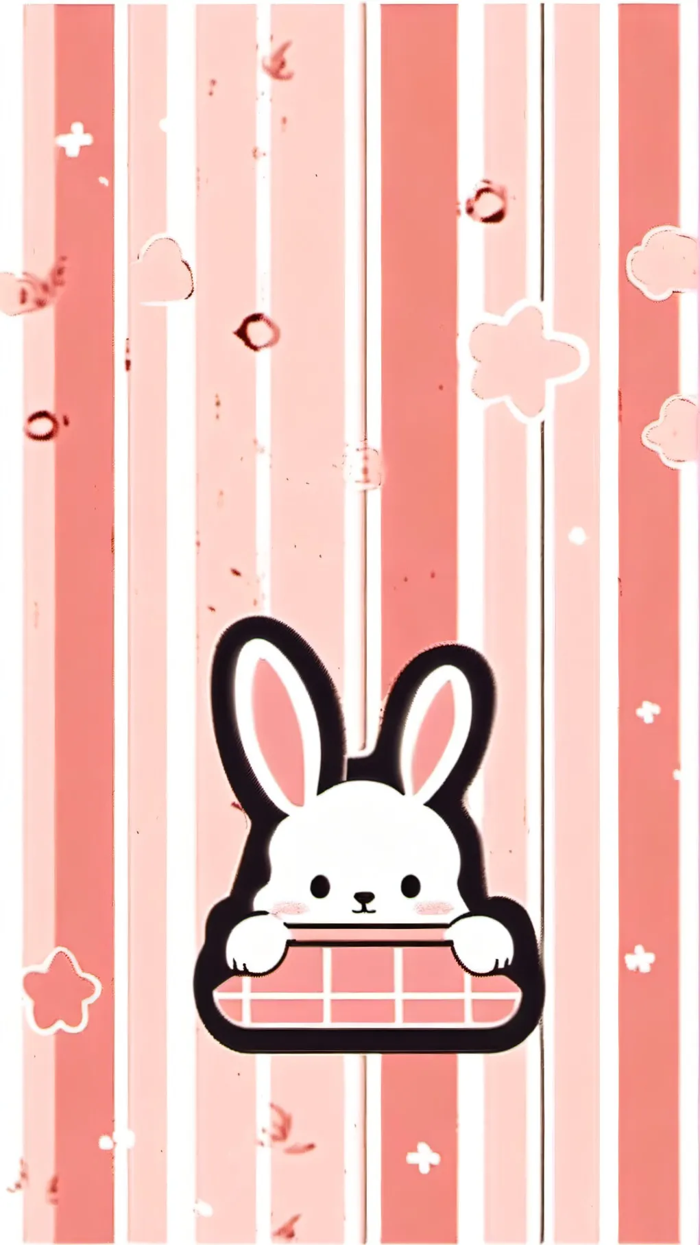 ai character: Cute bunny background