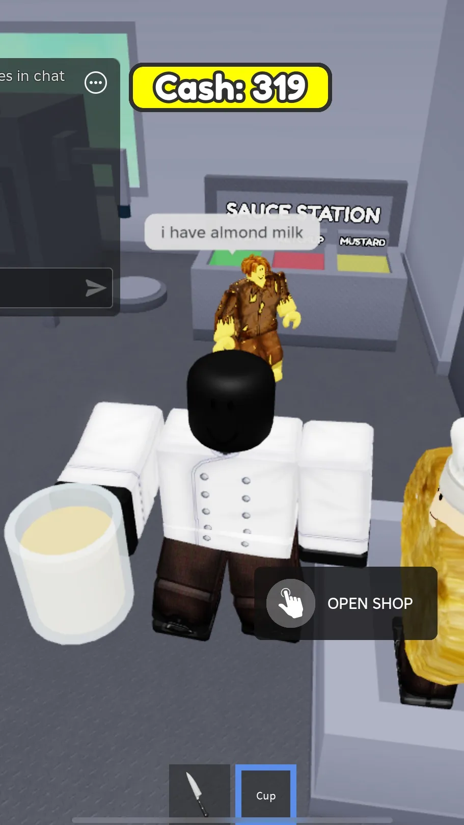 ai character: Shadowy background