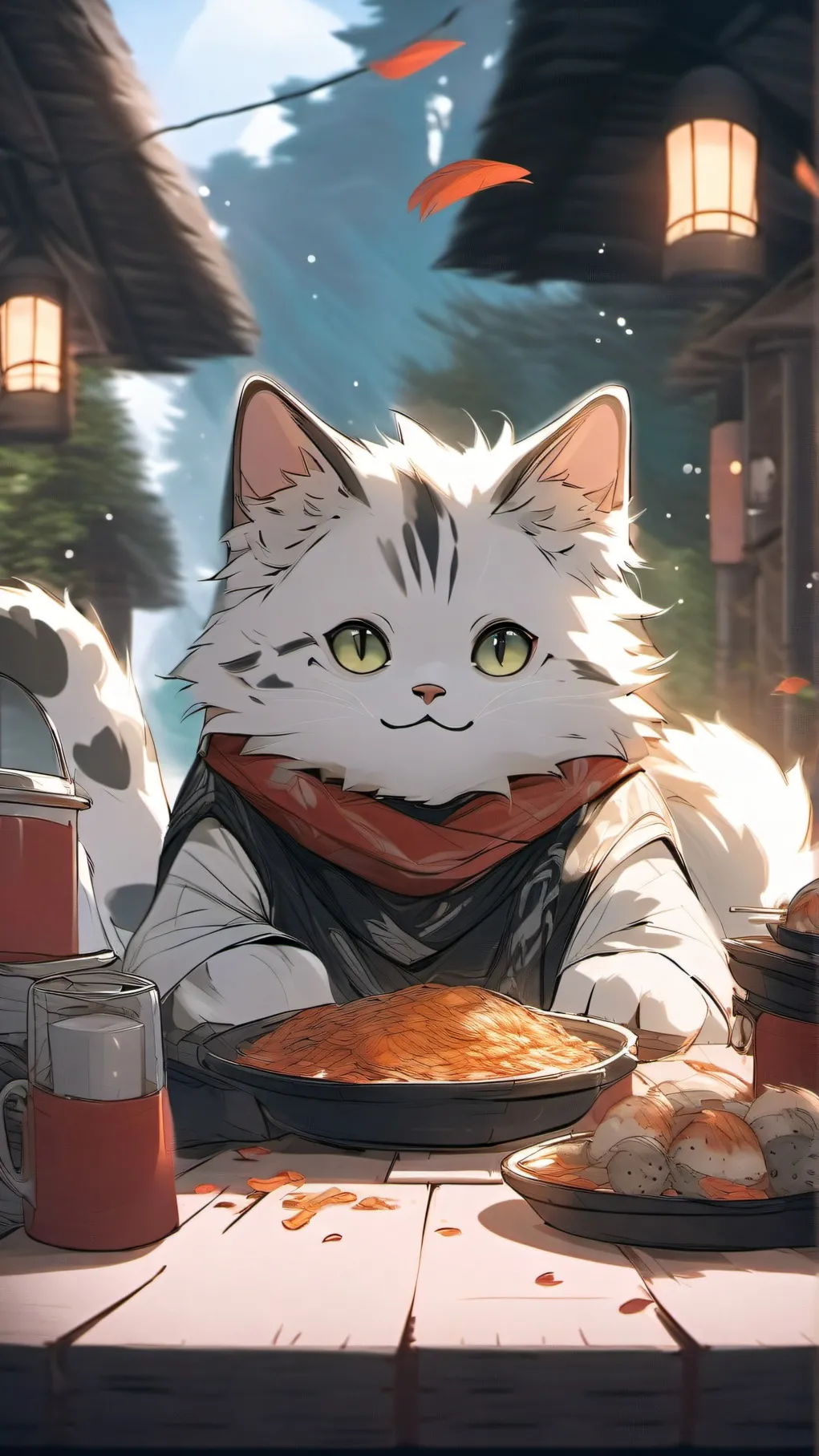 ai character: kitteh background