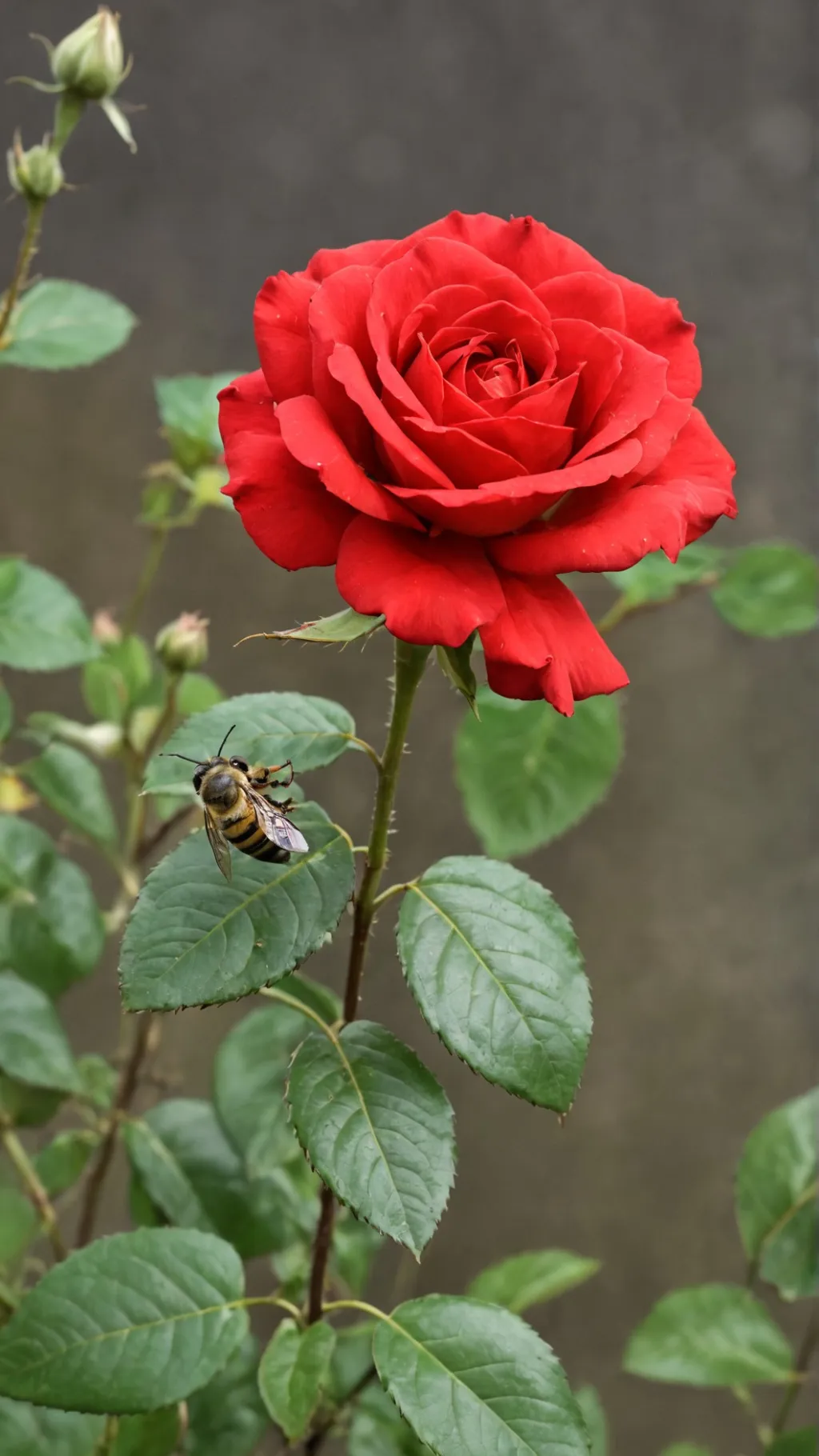 ai character: bee background