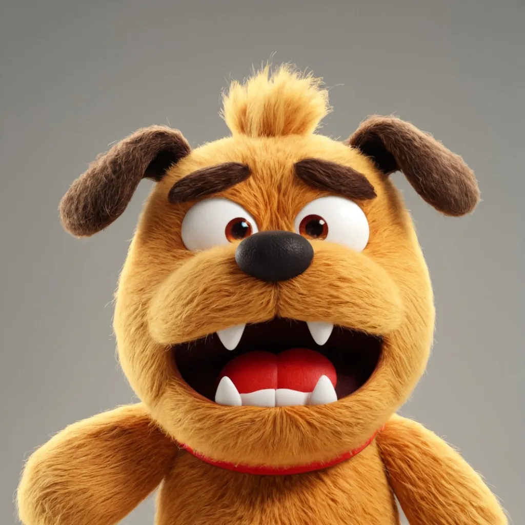 chat with ai character: Angry dog man